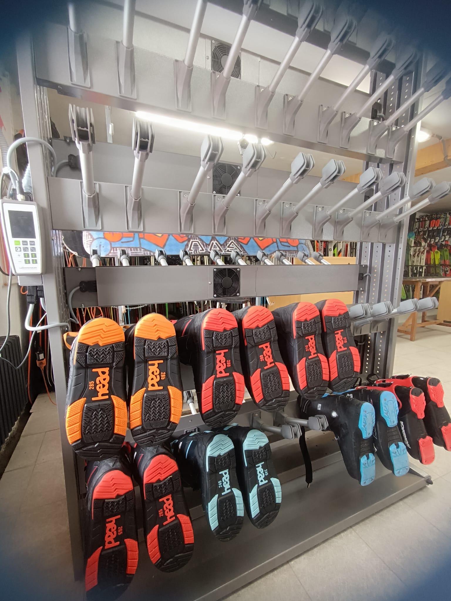 secado-botas Máquina secado de botas de nieve